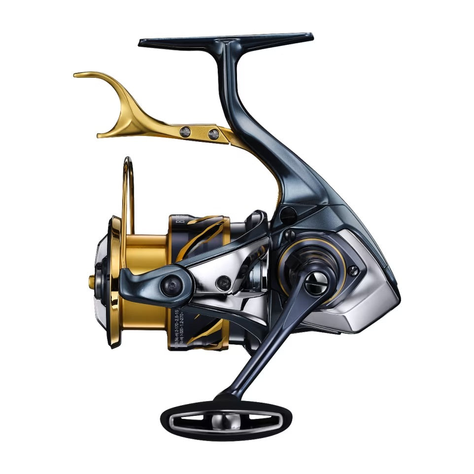 brake fishing reel Double Design 8KG Max Drag 4BB 4000-5000H CNC Aluminum Left/Right Interchangeable Spinning Reel Shallow spool Reel / 4000 Series Left/right free to flexible interchange Spinning Lever brake Bass-Tokyo