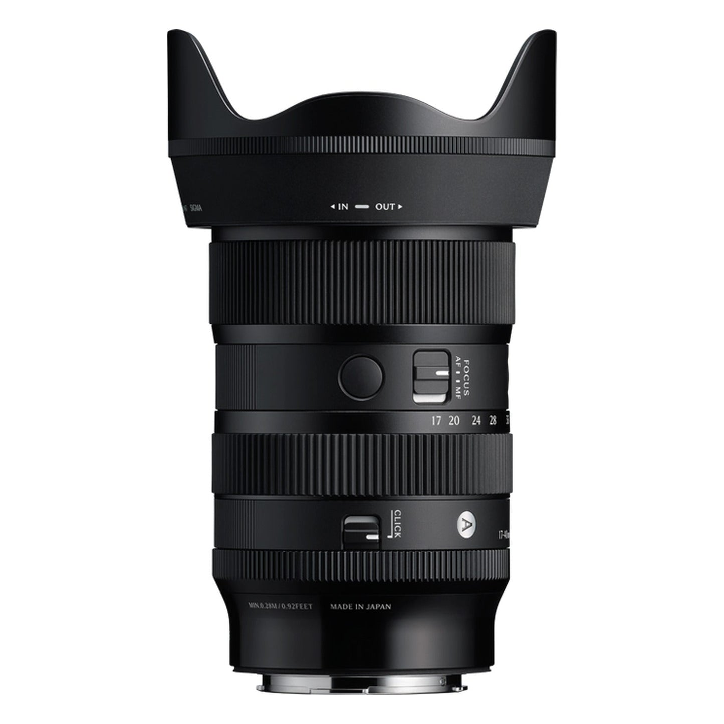 Sigma 17-40mm F1.8 DC Fujifilm X