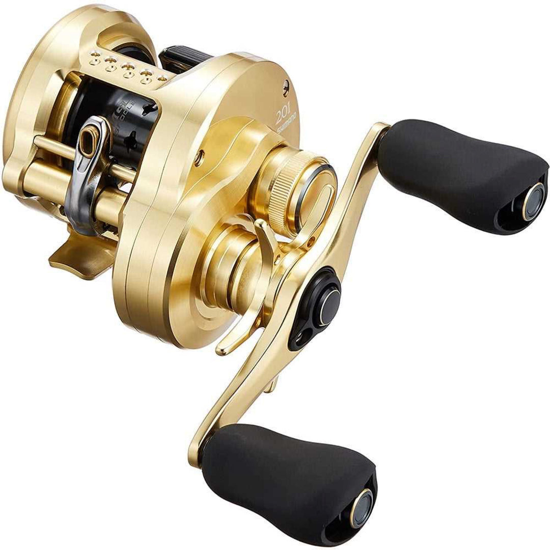 calcutta fishing reels Shimano Protect technology for increased durability in saltwater when chasing near shore game fish Shimano 21 Calcutta Conquest 200HG